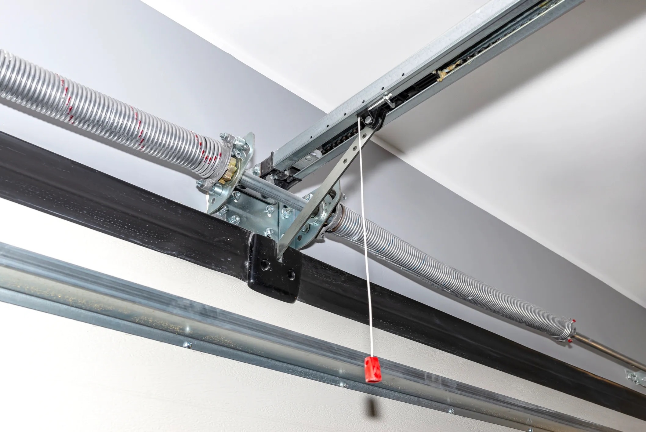 Garage door spring repair